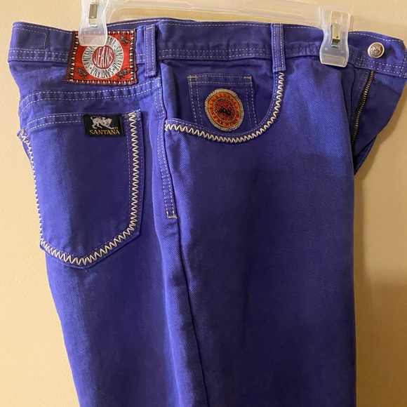 Santana purple jeans - 36” waist - Picture 1 of 12